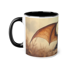 Dragon Accent Mug 11oz — "Be You" Inspirational Coffee Cup