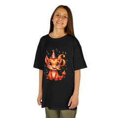 Kids Tee — Cute Party Fox Birthday Shirt