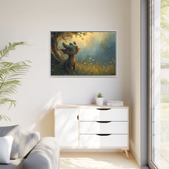 Matte Canvas, Framed (Multi-color)