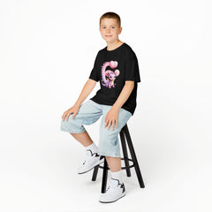 Kids Dragon T-Shirt — Cute Pink Balloon Dragon Graphic Tee