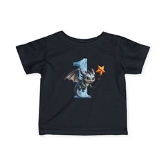 Infant Tee — Cute Dragon First Birthday '1' Design