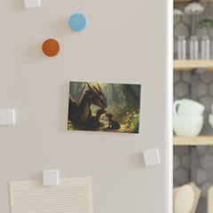 Dragon Family of 3, one parent Magnet