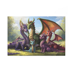 Dragon family of 5 Magnet