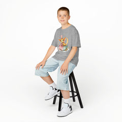Kids Birthday dragon T-Shirt — Cute dragon on Present Birthday Tee