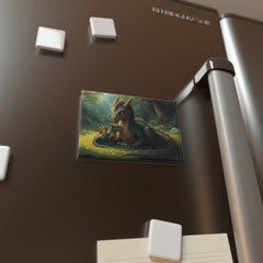 dragon family of 2 magnet