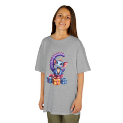 Kids Dragon Birthday T‑Shirt — Cute Dragon with Gifts