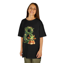 Kids Dragon Number 8 T-Shirt — Cute Birthday 8th Tee