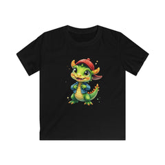 Kids Dragon T-Shirt — Cute Pirate Bandana Cartoon Tee for Toddlers & Children