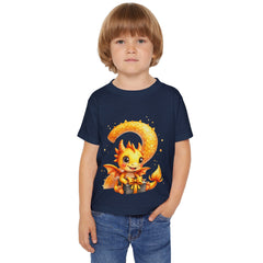 Toddler T-Shirt — Cute Orange Baby Dragon with Gift Graphic