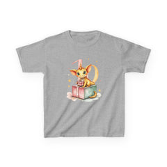 Kids Birthday dragon T-Shirt — Cute dragon on Present Birthday Tee