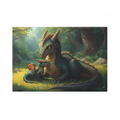 dragon family of 2 magnet
