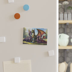 Dragon family of 5 Magnet