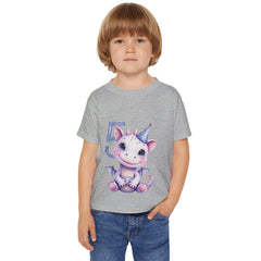 Toddler T‑Shirt — Cute Birthday Dragon "5" Party Tee