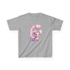 Kids Dragon T-Shirt — Cute Pink Balloon Dragon Graphic Tee