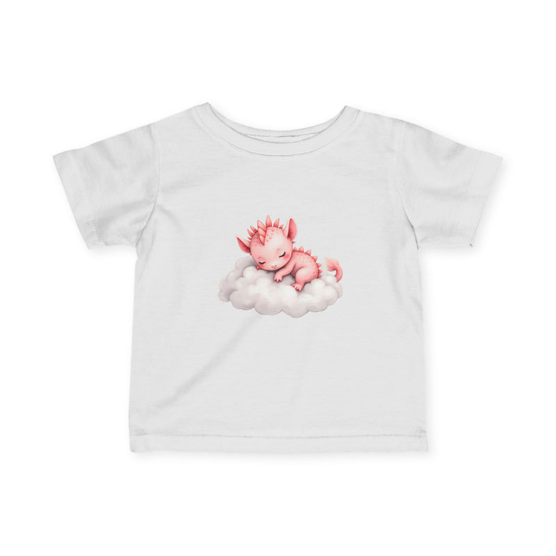 Infant Tee — Sleeping Pink Unicorn on Cloud Baby Shirt