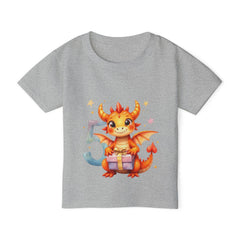 Toddler T-Shirt — Cute Birthday Dragon “5” Gift Tee