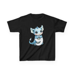 Kids Dragon T-Shirt — Cute Blue Baby Dragon Graphic Tee