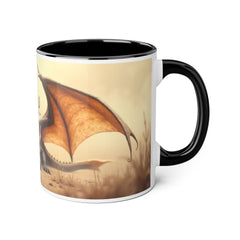 Dragon Accent Mug 11oz — "Be You" Inspirational Coffee Cup
