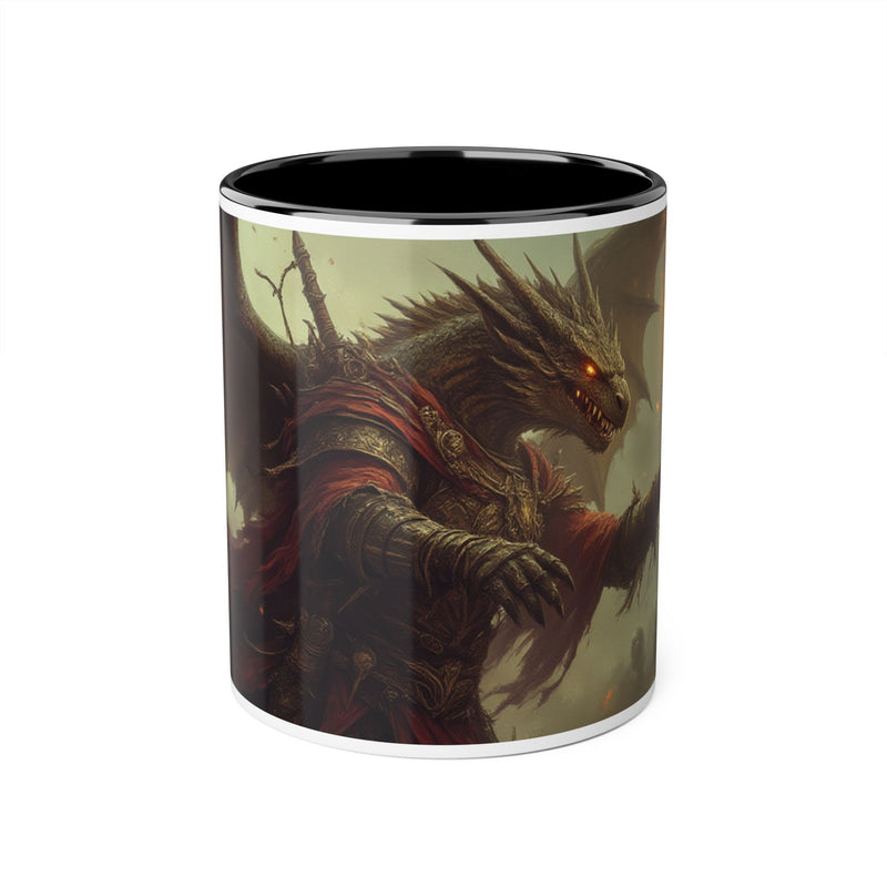 wizard Dragon Mug —Fantasy Accent Coffee Cup (11oz)