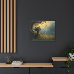 Matte Canvas, Framed (Multi-color)