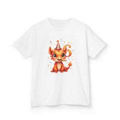 Kids Tee — Cute Party Fox Birthday Shirt