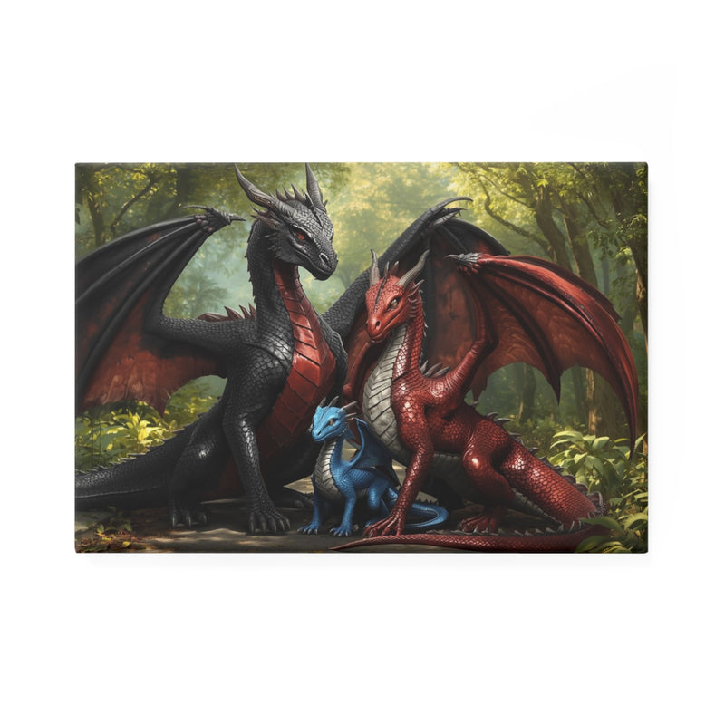Dragon Family of 2 Magnet