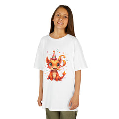 Kids Tee — Cute Party Fox Birthday Shirt