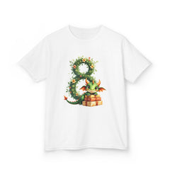 Kids Dragon Number 8 T-Shirt — Cute Birthday 8th Tee