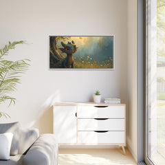 Matte Canvas, Framed (Multi-color)