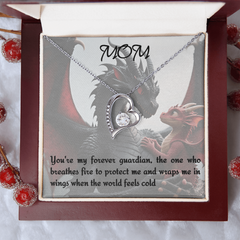 To mom, forever love necklace