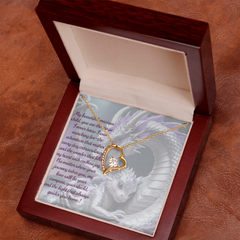 To child, forever love necklace