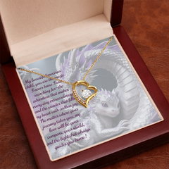 To child, forever love necklace
