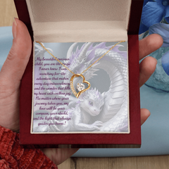To child, forever love necklace