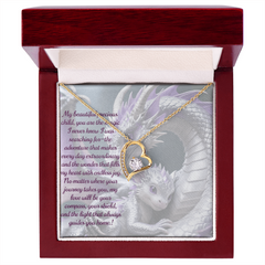 To child, forever love necklace