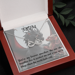 to mom, endless love necklace