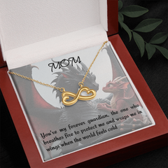 to mom, endless love necklace