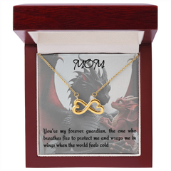 to mom, endless love necklace