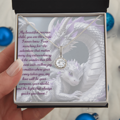 To child, eternal hope necklace