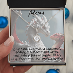 To mom, eternal hope necklace
