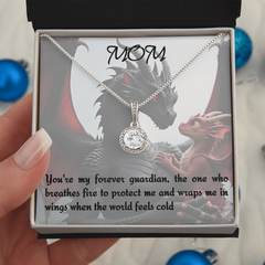 to mom, eternal hope necklace