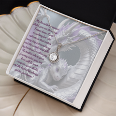 To child, eternal hope necklace