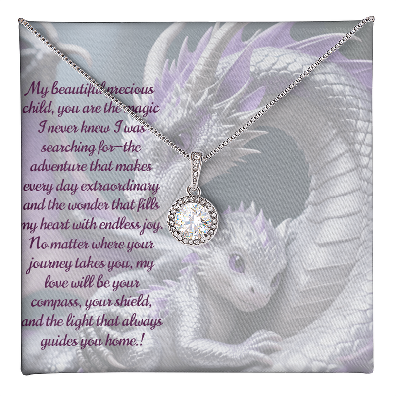 To child, eternal hope necklace