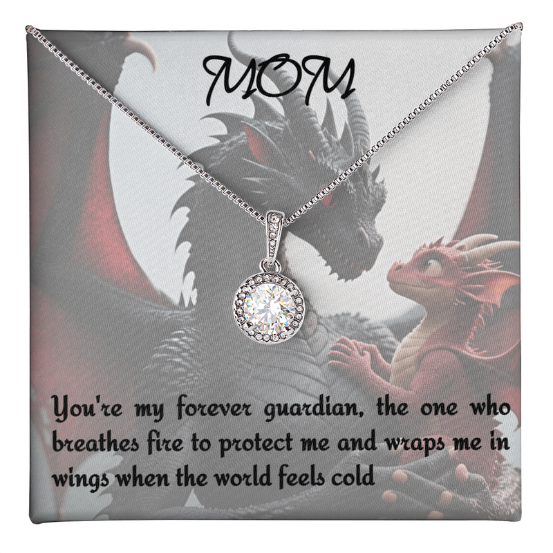 to mom, eternal hope necklace