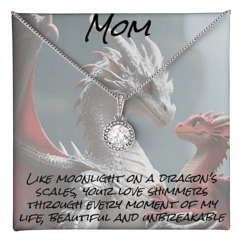 To mom, eternal hope necklace
