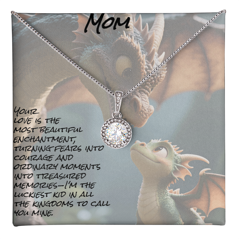 To mom, eternal hope necklace