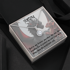 to mom, eternal hope necklace