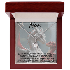 To mom, eternal hope necklace