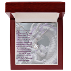 To child, eternal hope necklace