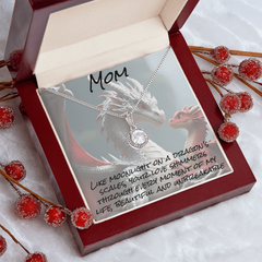 To mom, eternal hope necklace