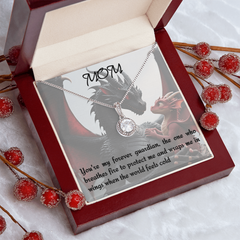 to mom, eternal hope necklace